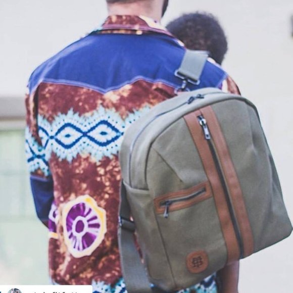 BACKPACK DIAPER BAG BY TWISTED MUSTARD SEED